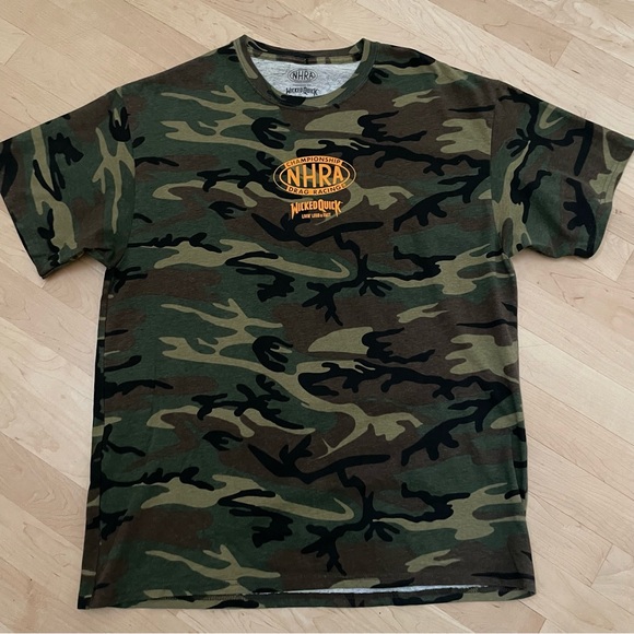 NHRA Drag Racing Championship Camo Shirt Large - Picture 1 of 7